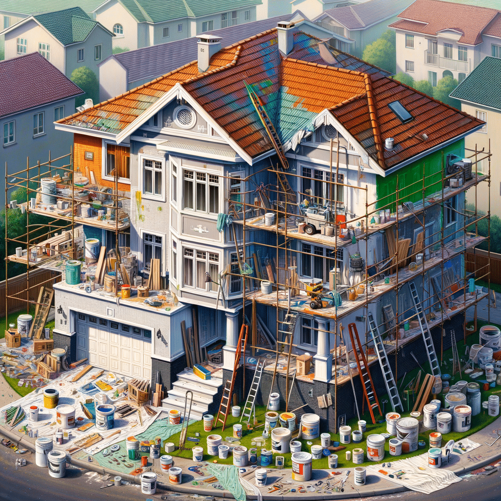 Jacinto City home painting and renovation